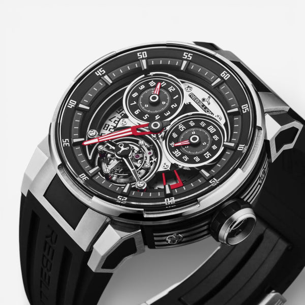 Rebellion Predator 2.0 Tourbillon Titanium Automatic Men's Watch RB.PR2.TOU.TI.BK - THE SOLIST