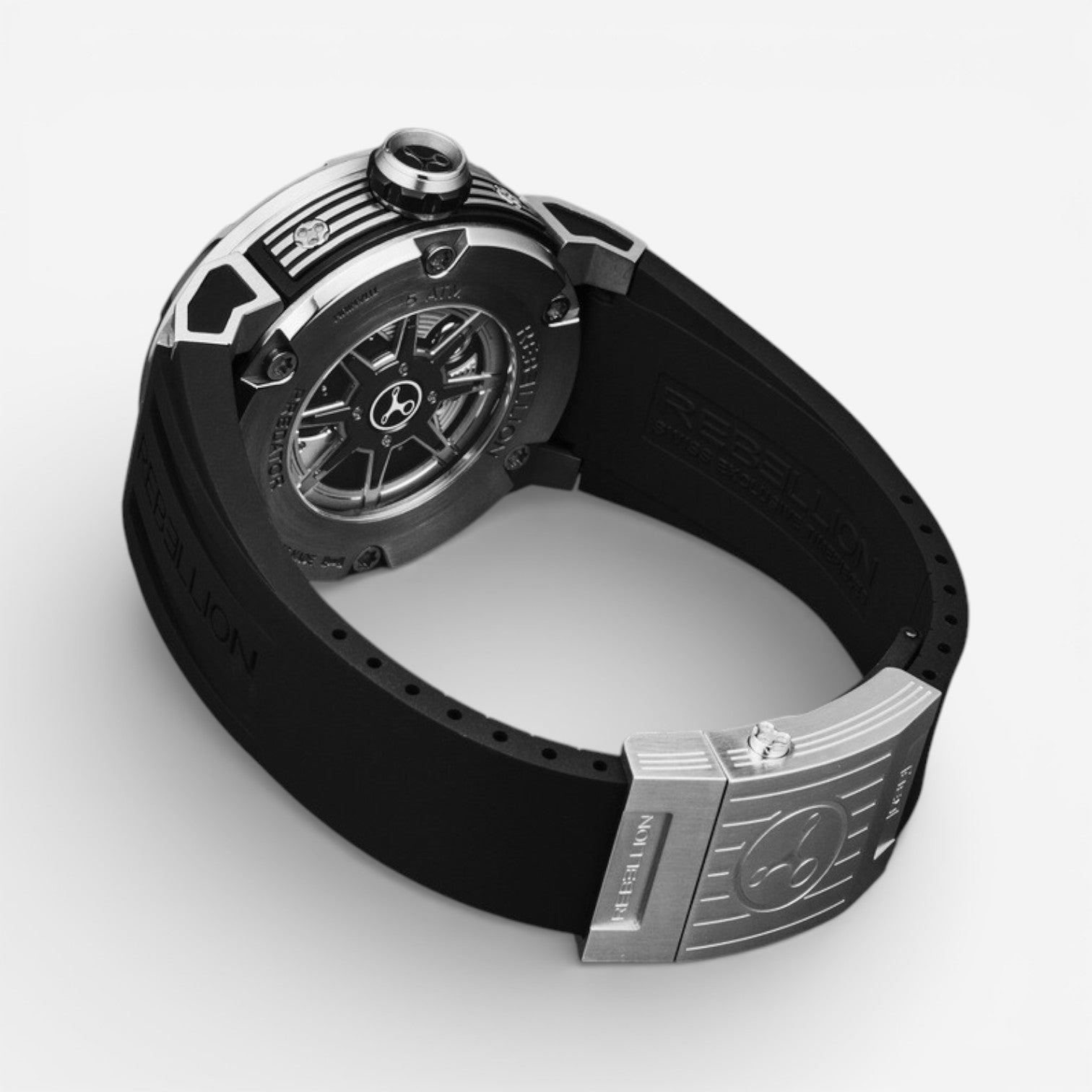 Rebellion Predator 2.0 Tourbillon Titanium Automatic Men's Watch RB.PR2.TOU.TI.BK - THE SOLIST