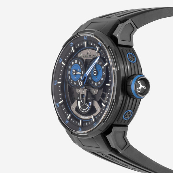 Rebellion Predator 2.0 Regulator Titanium Automatic Men's Watch RB.PR2.REG.TB.BKBL - THE SOLIST - Rebellion