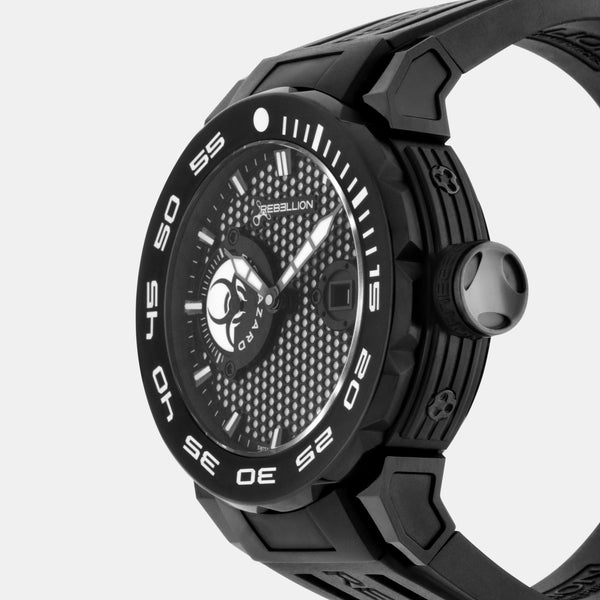 Rebellion Predator APNEA Black Titanium Automatic Men's Watch RB.PAP.3H.TB.BIOH - THE SOLIST - Rebellion