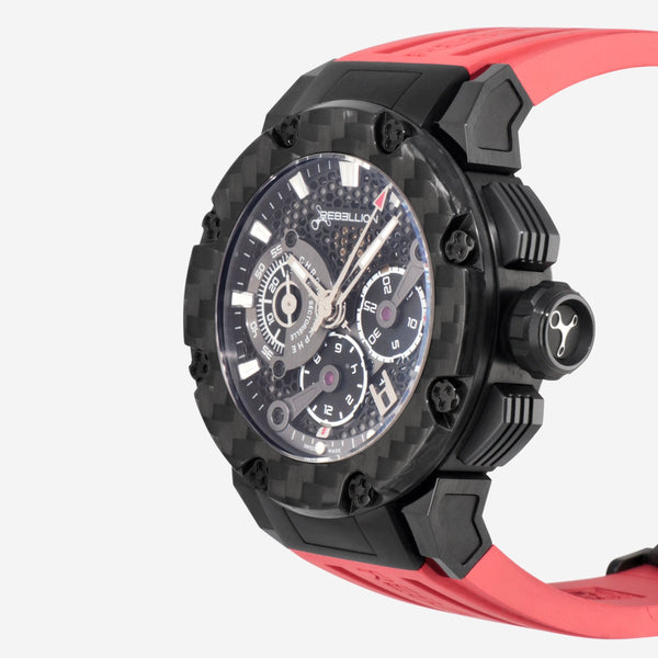 Rebellion Predator Chrono Titanium & Carbon Fiber Automatic Men's Watch RB.PR.CH.TBCF.BK - THE SOLIST - Rebellion