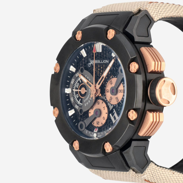 Rebellion Predator Dakar 2023 Titanium Automatic Men's Watch RB.PR.CH.TB.DAK23 - THE SOLIST - Rebellion