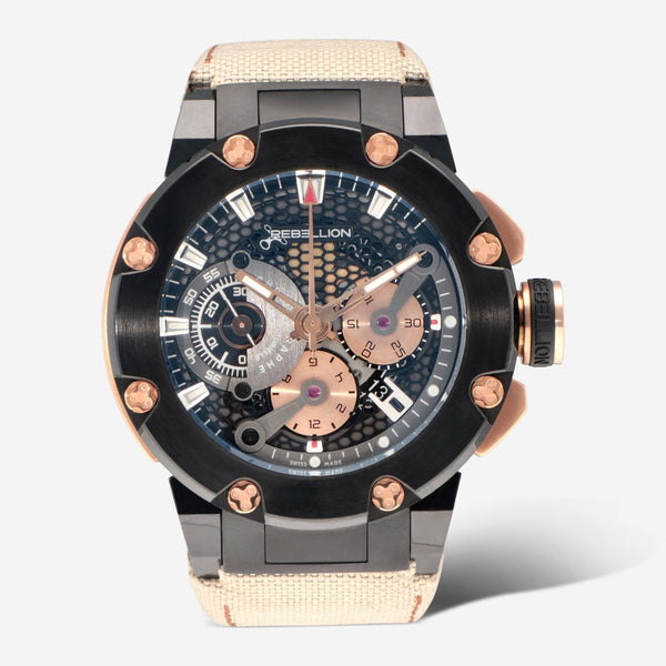 Rebellion Predator Dakar 2023 Titanium Automatic Men's Watch RB.PR.CH.TB.DAK23 - THE SOLIST - Rebellion