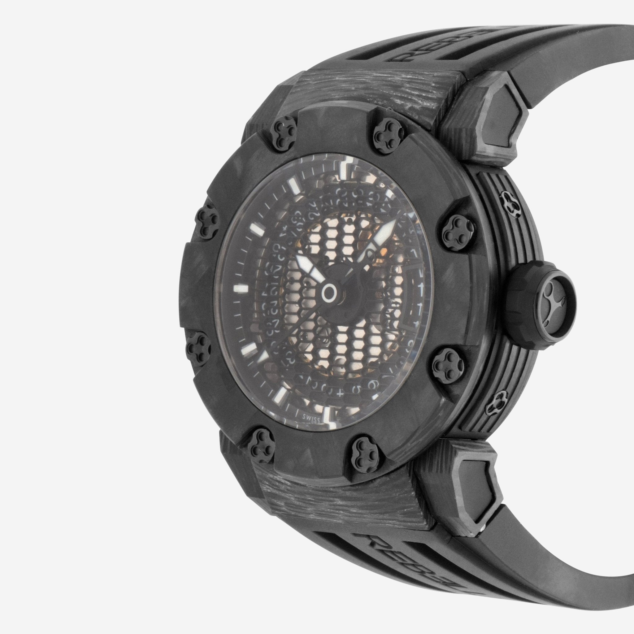 Rebellion Predator S 3H Luminova Carbon Automatic Men's Watch RB.PRS.3H.CL - THE SOLIST - Rebellion