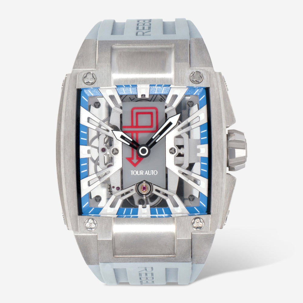 Rebellion Re - Volt 2H Tour Auto 2019 Titanium Manual Wind Men's Watch RB.REV.2H.TI.TAU19 - THE SOLIST - Rebellion