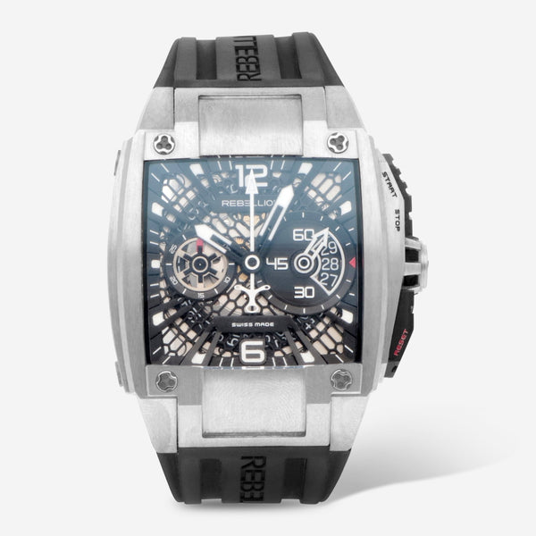 Rebellion Re - Volt Chrono Titanium Automatic Men's Watch RB.REV.CH.TB.SLV - THE SOLIST - Rebellion