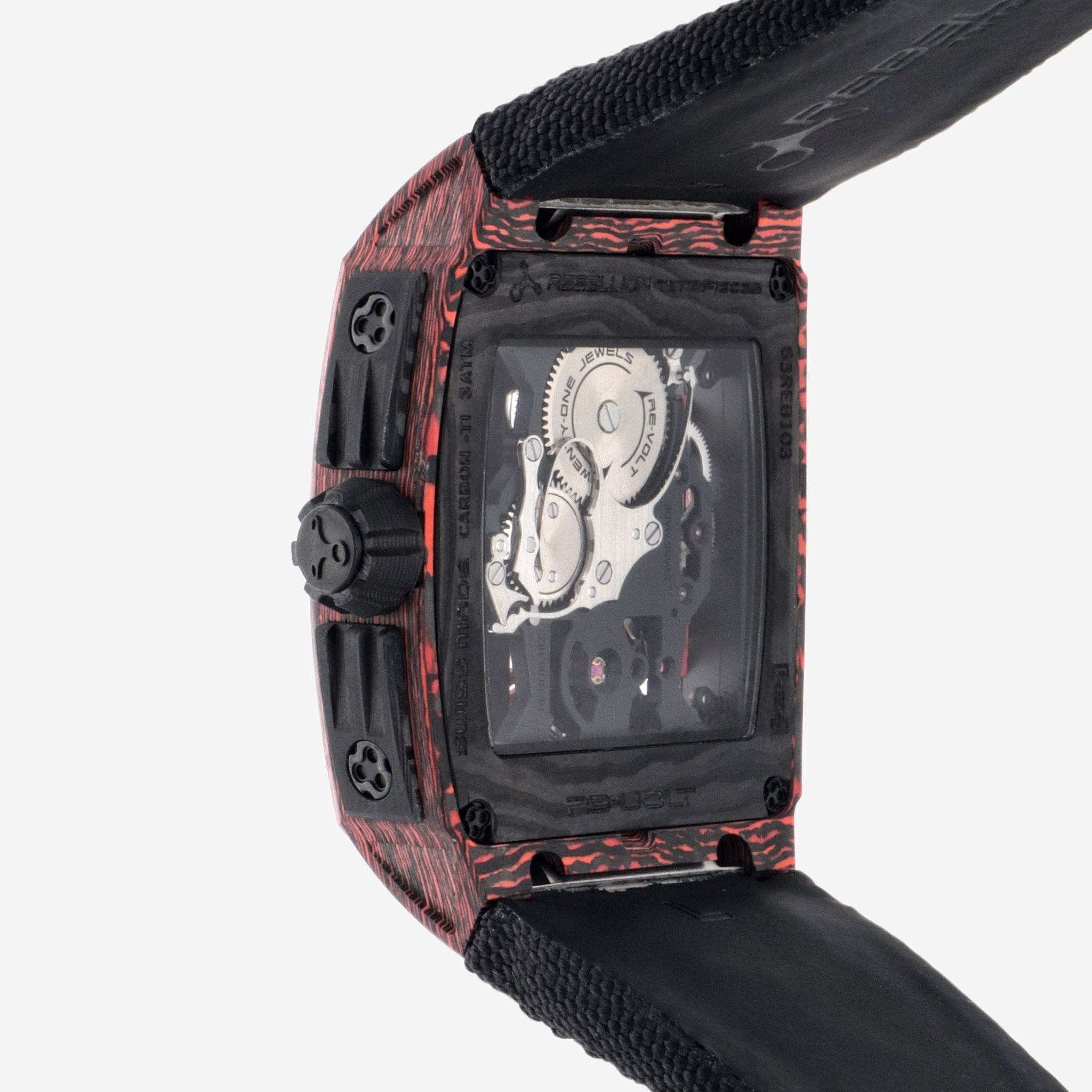 Rebellion Re - Volt Mars Valley Manual Wind Men's Watch RB.REV.3H.CA.MAV - THE SOLIST - Rebellion