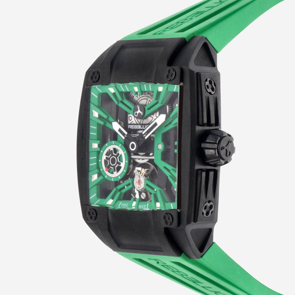 Rebellion Re - Volt Titanium Manual Wind Men's Watch RB.REV.3H.TB.GR - THE SOLIST - Rebellion