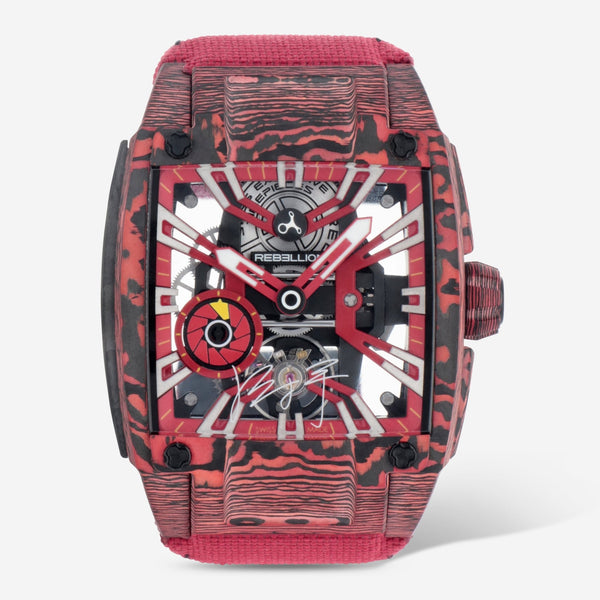 Rebellion Re - Volt Zhou Guanyu Manual Wind Men's Watch RB.REV.3H.CA.GZH - THE SOLIST - Rebellion