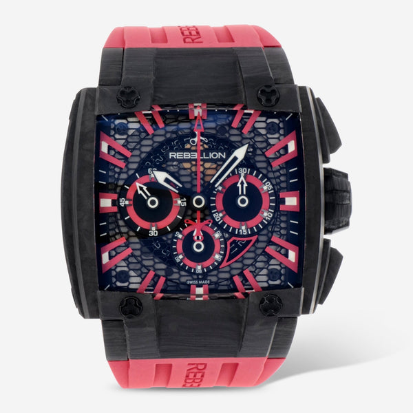 Rebellion RE1 2.0 Chronograph Titanium Automatic Men's Watch RB.RE12.CH.TI.RD - THE SOLIST - Rebellion