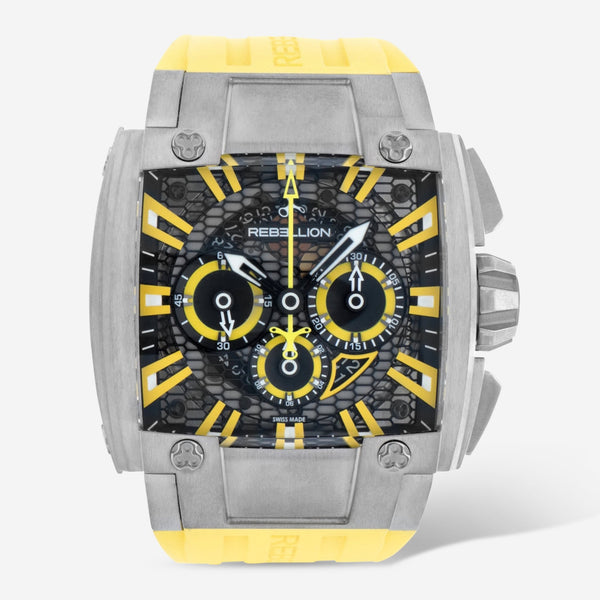 Rebellion RE1 2.0 Chronograph Titanium Automatic Men's Watch RB.RE12.CH.TI.YW - THE SOLIST - Rebellion