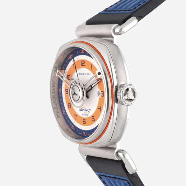 Rebellion Twenty - One Le Mans Stainless Steel Automatic Men's Watch RB.21.3H.ST.ELMS - THE SOLIST - Rebellion