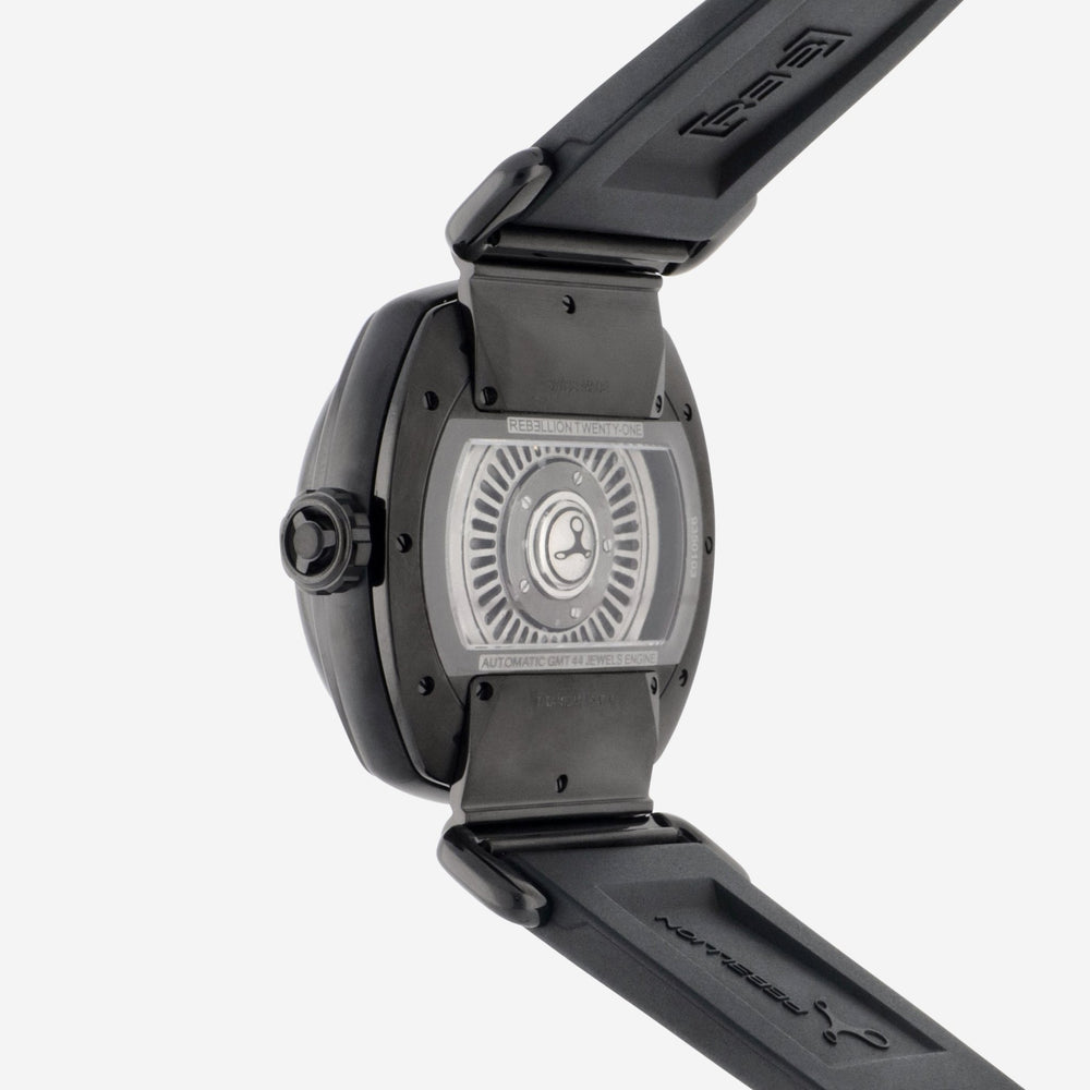 Rebellion Twenty - One Titanium Automatic Men's Watch RB.21.GMT.TB.T12 - THE SOLIST - Rebellion