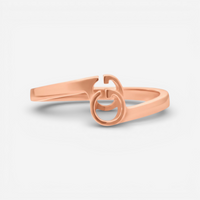 Gucci GG Running 18K Rose Gold Ring YBC4571220010 - THE SOLIST