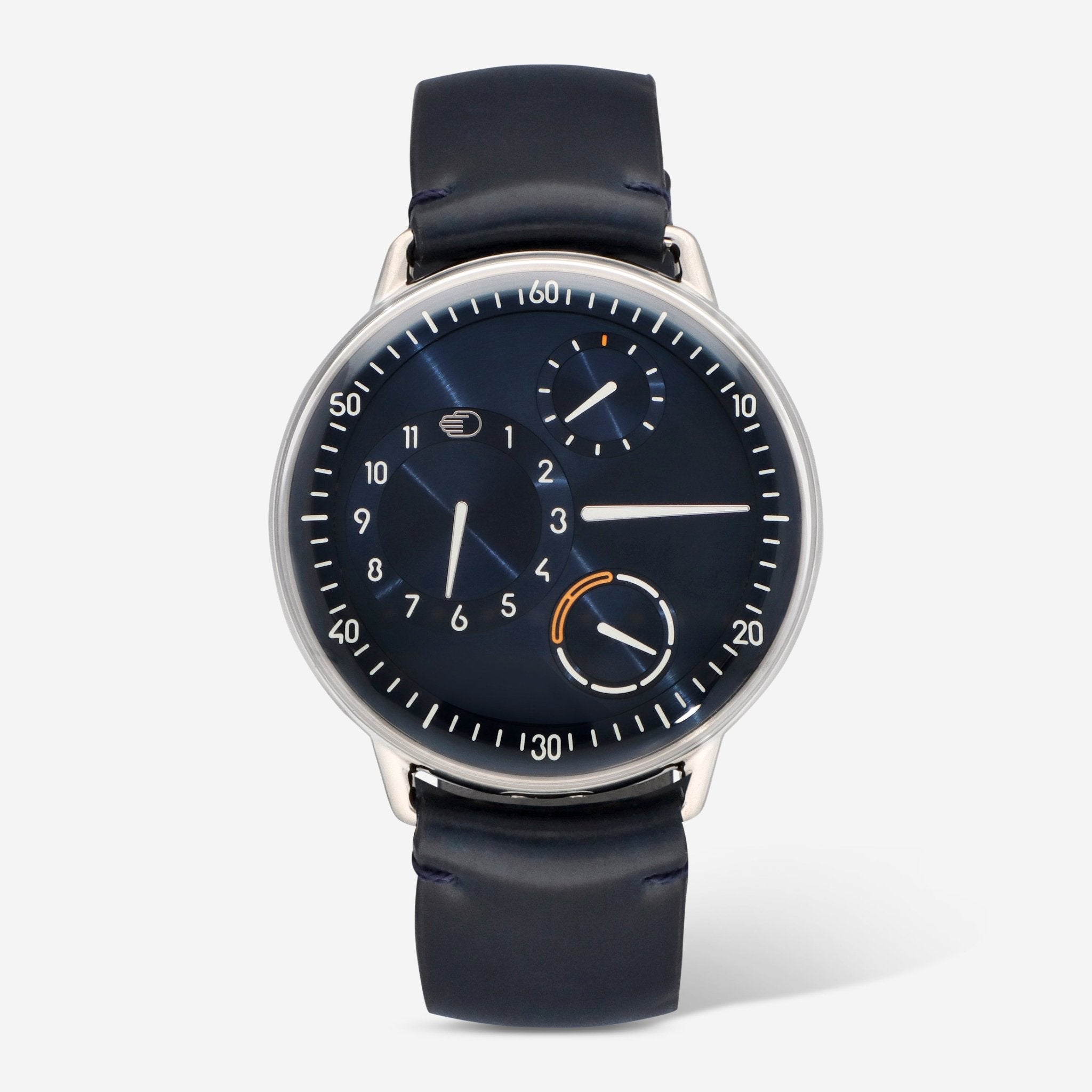 Ressence Type 1 Round Night Blue Titanium Automatic Men's Watch T1RNB - THE SOLIST - Ressence