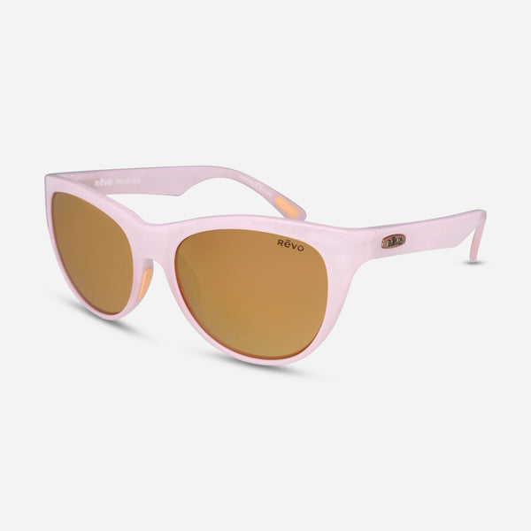 Revo Barclay Blush & Champagne Cat Eye Sunglasses RE103710CH - THE SOLIST - Revo