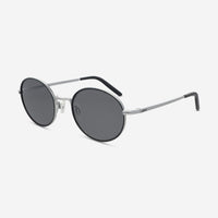 Revo Brayton Chrome Graphite Round/Oval Unisex Sunglasses RE.1060.03.GY - THE SOLIST - Revo