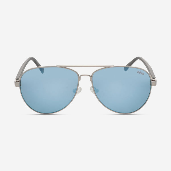 Revo Crest Chrome Blue Water Aviator Men's Sunglasses RE.1075.03.BL - THE SOLIST - Revo