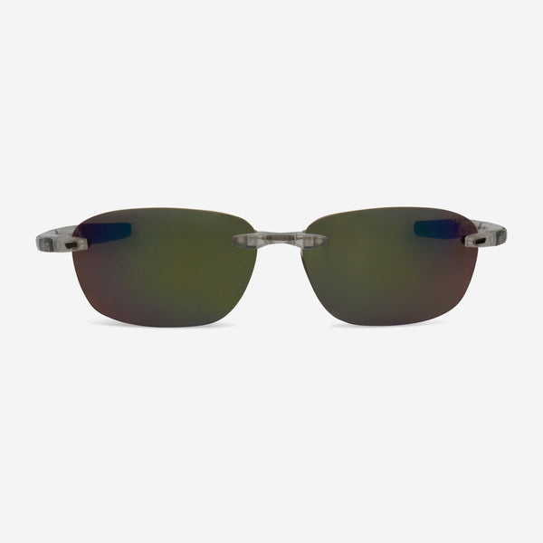 Revo Descend Fold Crystal & Evergreen Rimless Rectangle Sunglasses RE114009GN - THE SOLIST - Revo