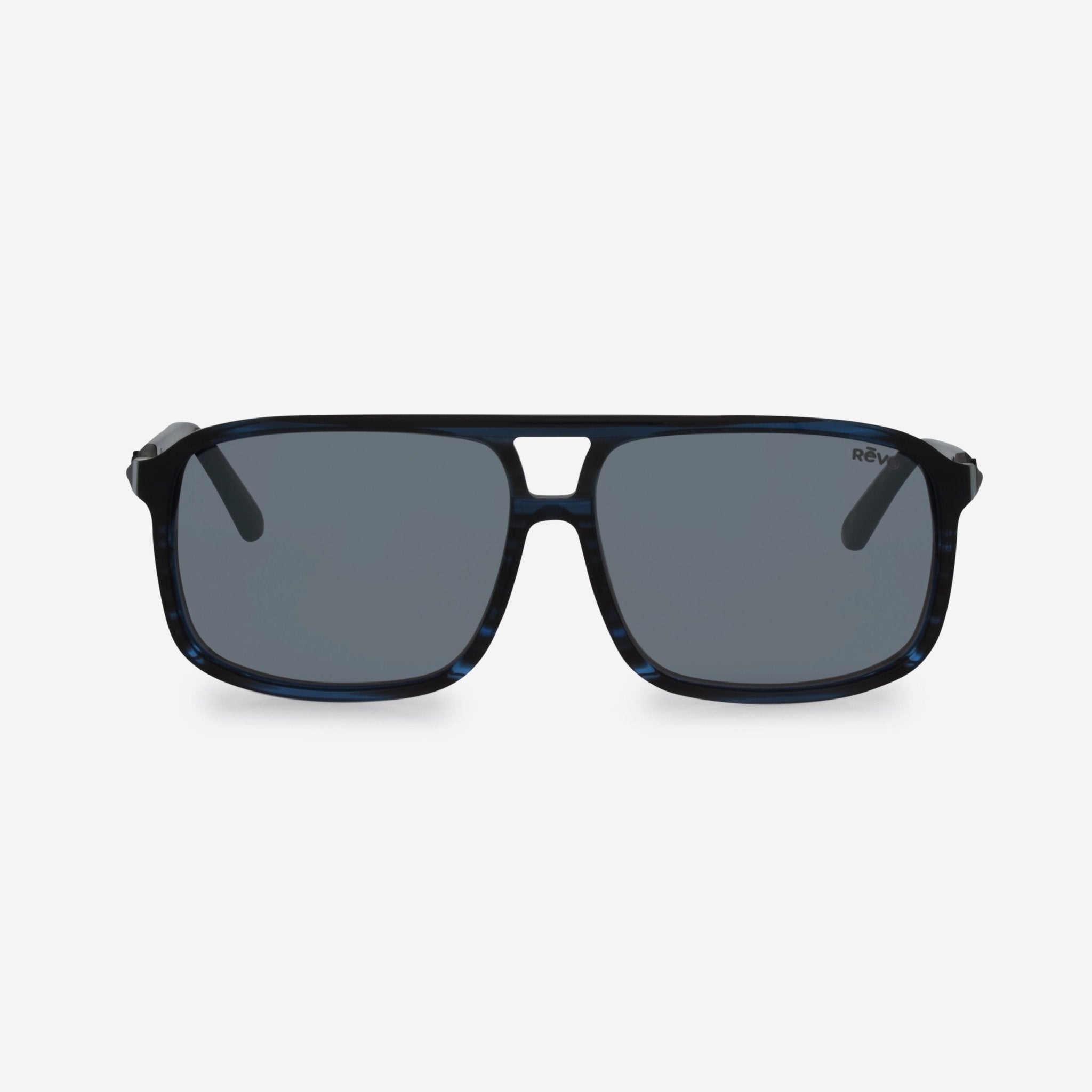 Revo Desert Blue Horn Tortoise & Graphite Navigator Sunglasses RE116505GY - THE SOLIST - Revo
