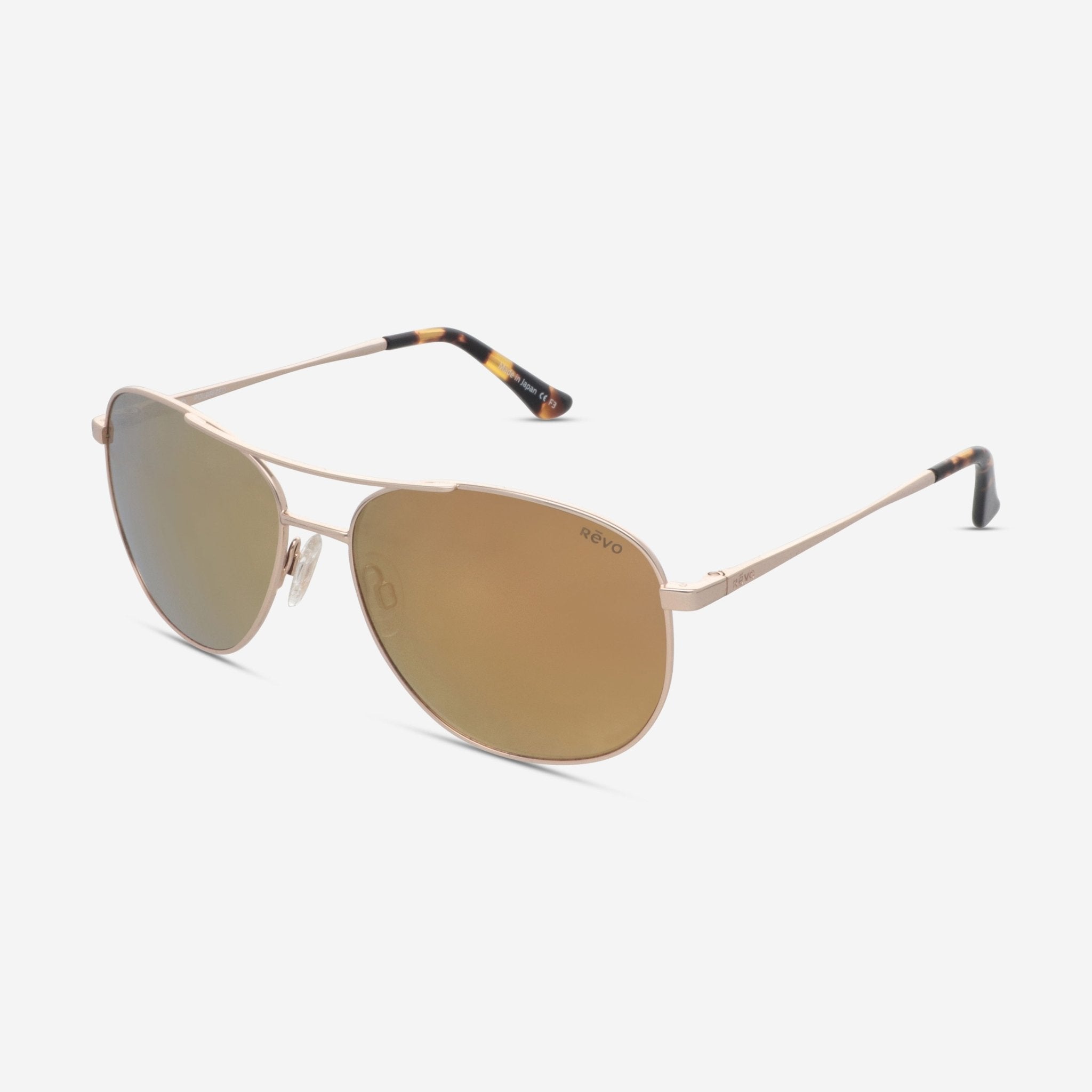 Revo Maxie Gold Champagne Navigator Ladies Sunglasses RE.1080.04.CH - THE SOLIST - Revo