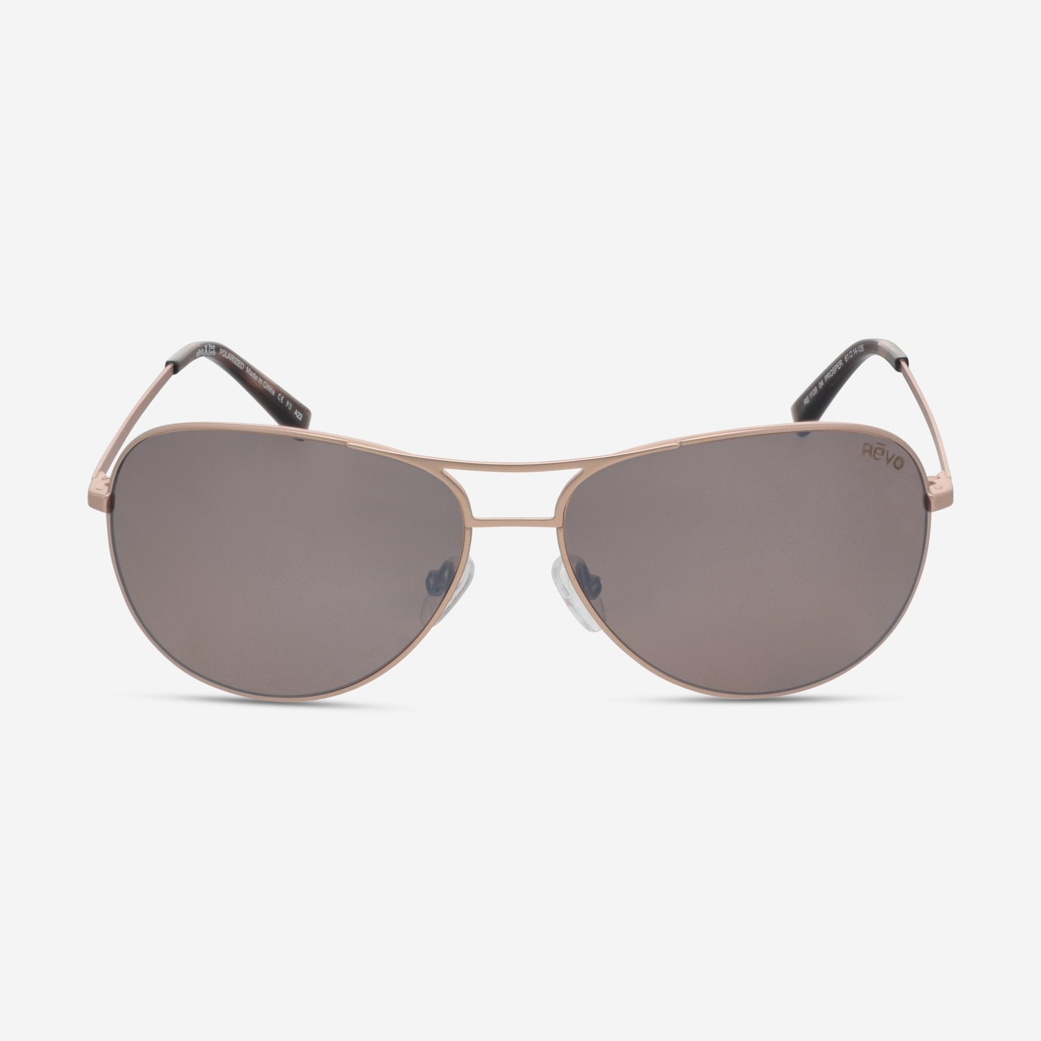 Revo Prosper Matte Gold Terra Aviator 67mm Men's Sunglasses RE.1139.04.BR