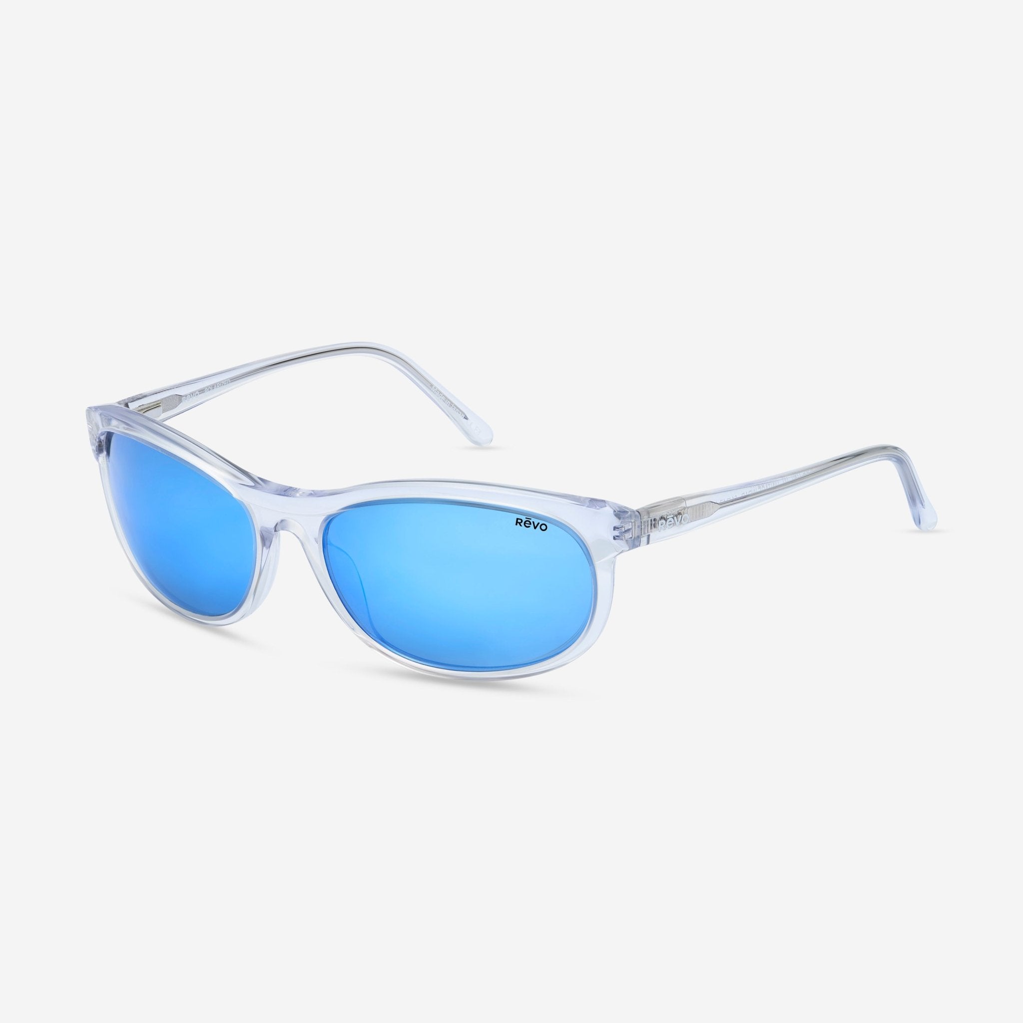 Revo Vintage Wrap Crystal & H2O Heritage Blue Wrap Sunglasses RE118009H20 - THE SOLIST - Revo