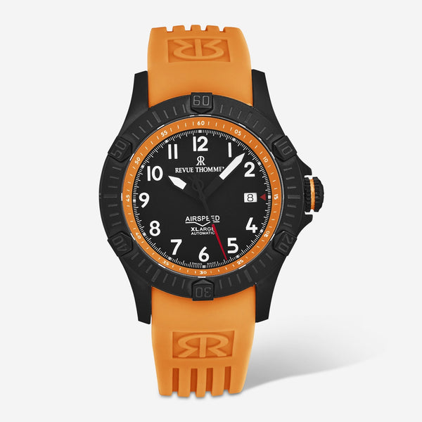 Revue Thommen Air Speed Black Dial Stainless Steel Automatic Men's Watch 16070.4779 - THE SOLIST - Revue Thommen