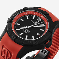 Revue Thommen Air Speed Red Dial Stainless Steel Automatic Men's Watch 16070.4676 - THE SOLIST - Revue Thommen