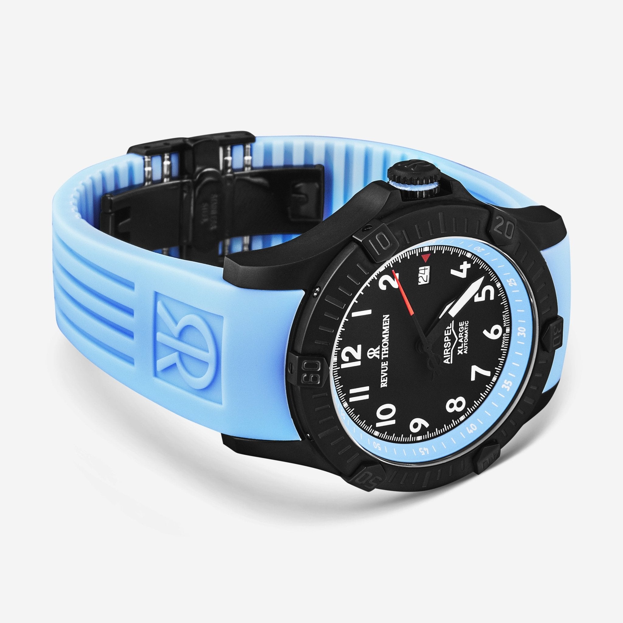 Revue Thommen Air Speed Stainless Steel Automatic Men's Watch 16070.4775 - THE SOLIST - Revue Thommen