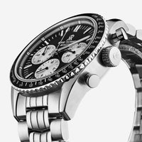 Revue Thommen Aviator Black Dial Stainless Steel Automatic Men's Watch 17000.6134 - THE SOLIST - Revue Thommen