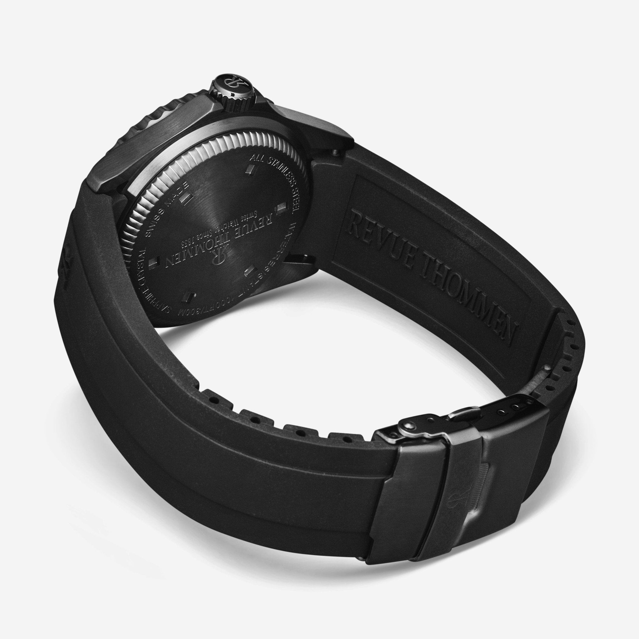 Revue Thommen Diver Black Dial Stainless Steel Automatic Men's Watch 17571.2774 - THE SOLIST - Revue Thommen