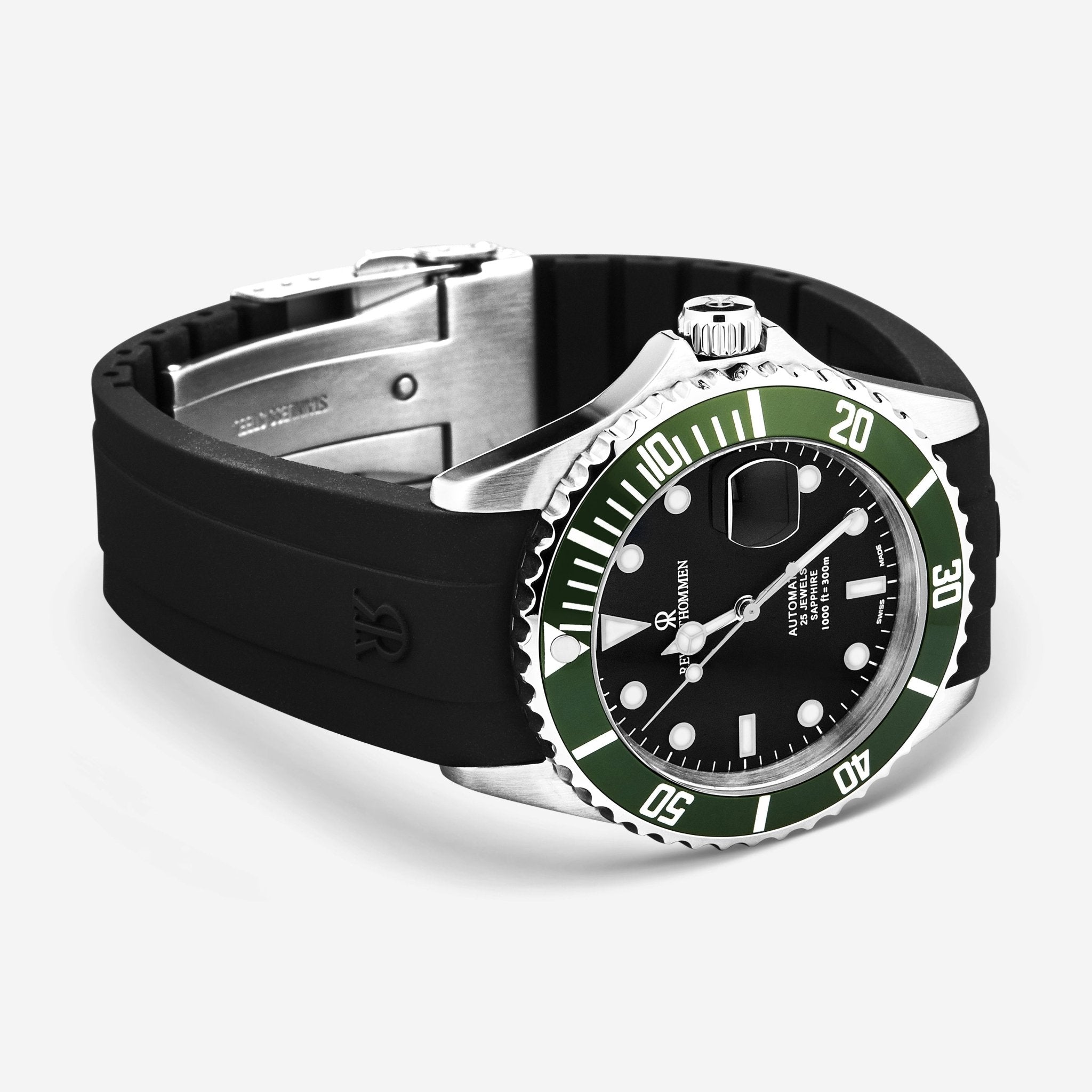 Revue Thommen Diver Black Dial Stainless Steel Automatic Men's Watch 17571.2834 - THE SOLIST - Revue Thommen
