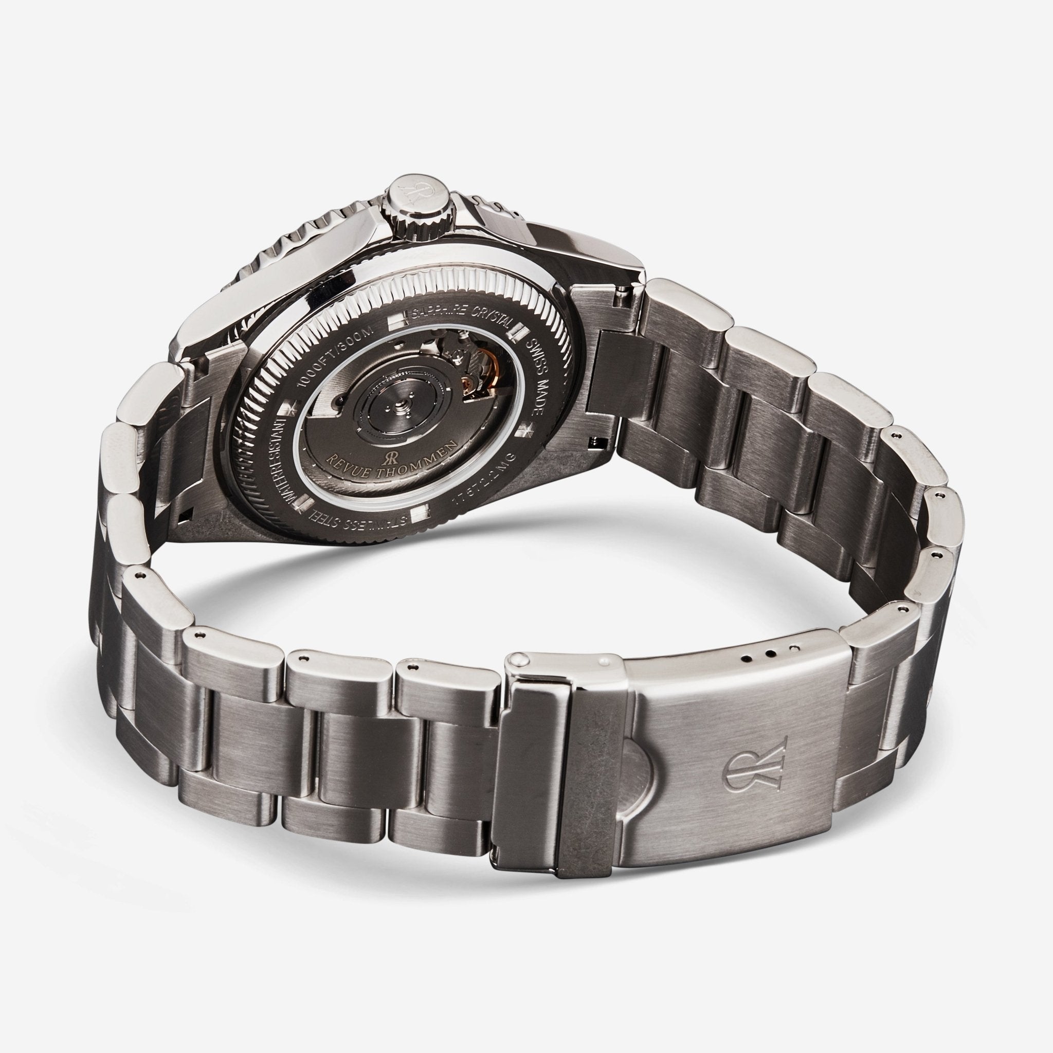 Revue Thommen Diver Black Dial Stainless Steel Automatic Men's Watch 17572.2138 - THE SOLIST - Revue Thommen