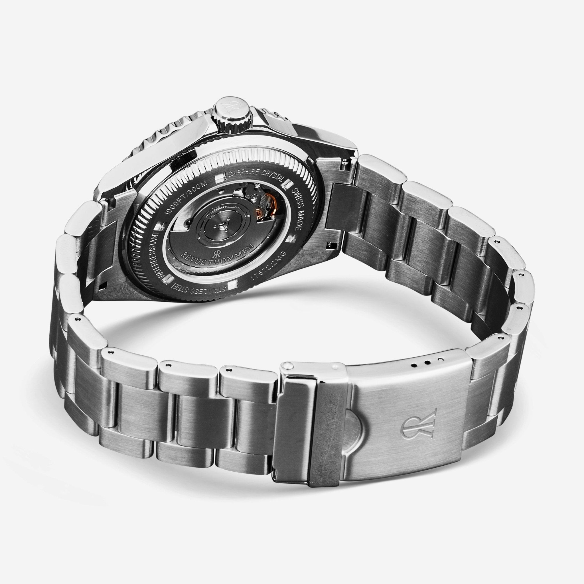 Revue Thommen Diver Black Dial Stainless Steel Automatic Men's Watch 17572.2139 - THE SOLIST - Revue Thommen