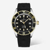 Revue Thommen Diver Black Rubber Stainless Steel Automatic Men's Watch 17571.2847 - THE SOLIST - Revue Thommen