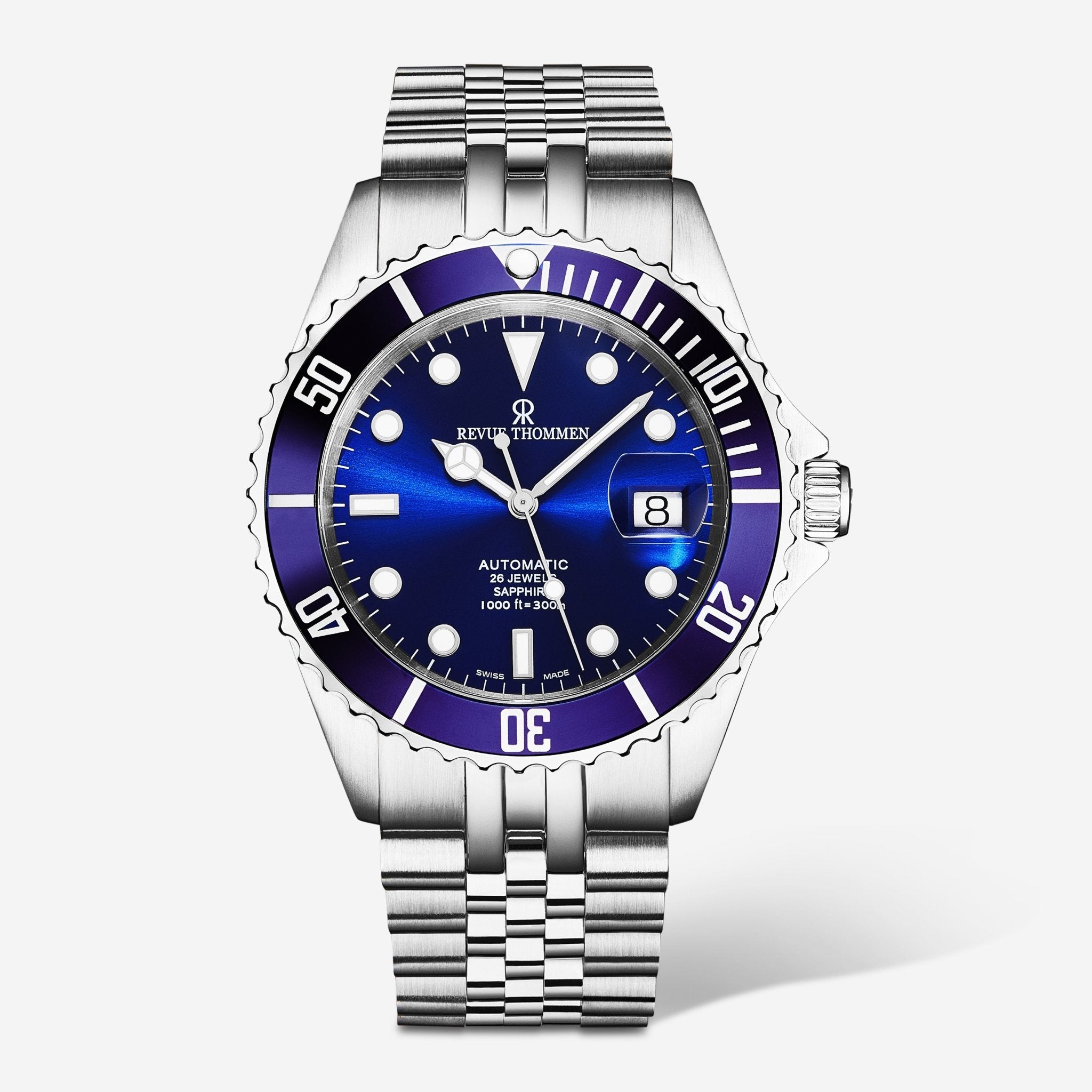Revue Thommen Diver Blue Dial Stainless Steel Automatic Men's Watch 17571.2228 - THE SOLIST - Revue Thommen