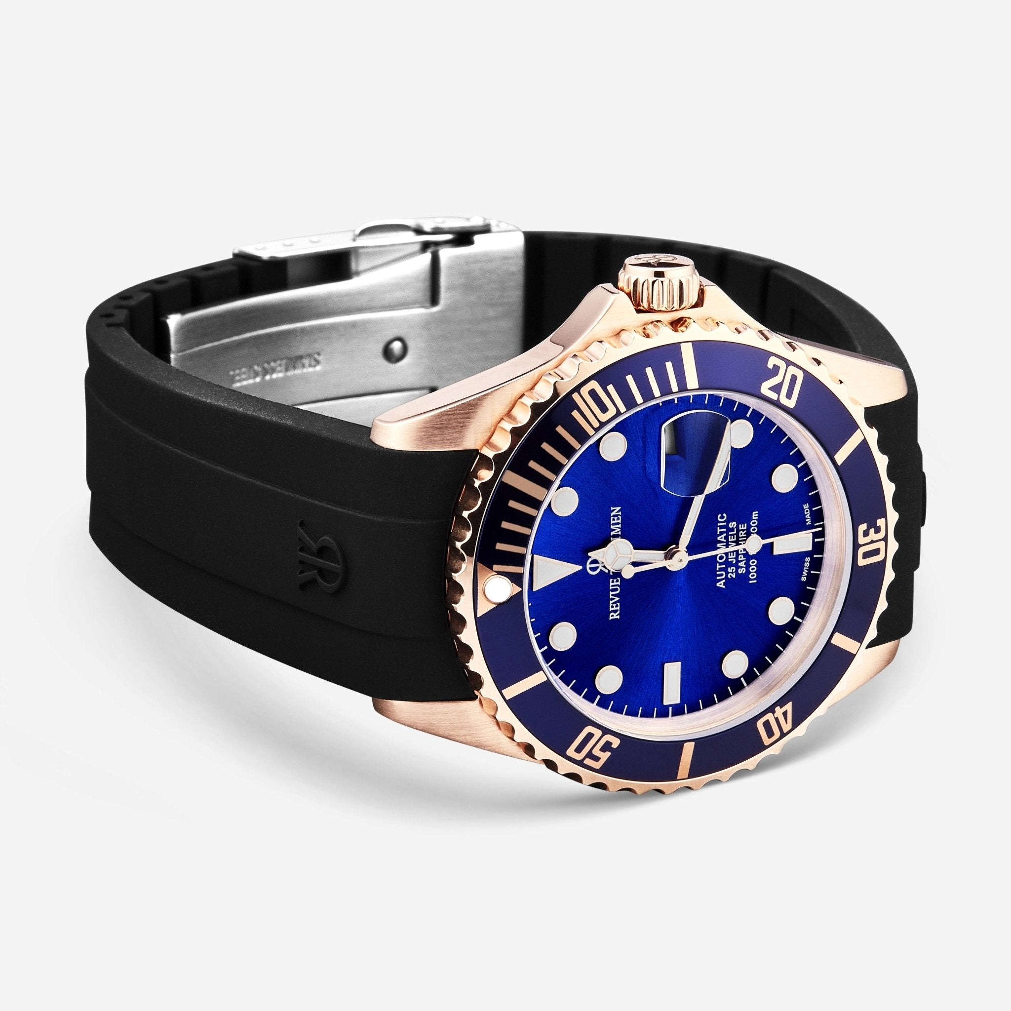 Revue Thommen Diver Blue Dial Stainless Steel Automatic Men's Watch 17571.2865 - THE SOLIST - Revue Thommen