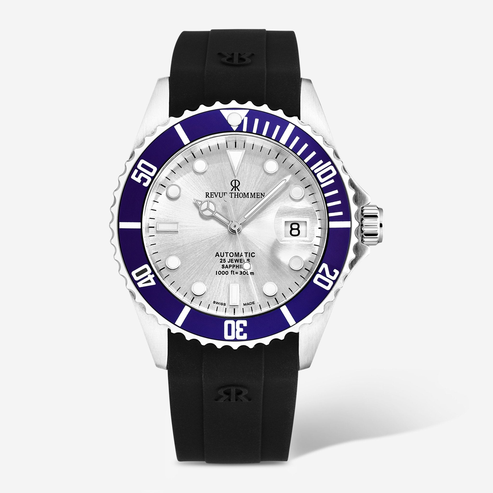Revue Thommen Diver Silver Dial Stainless Steel Automatic Men's Watch 17571.2825 - THE SOLIST - Revue Thommen