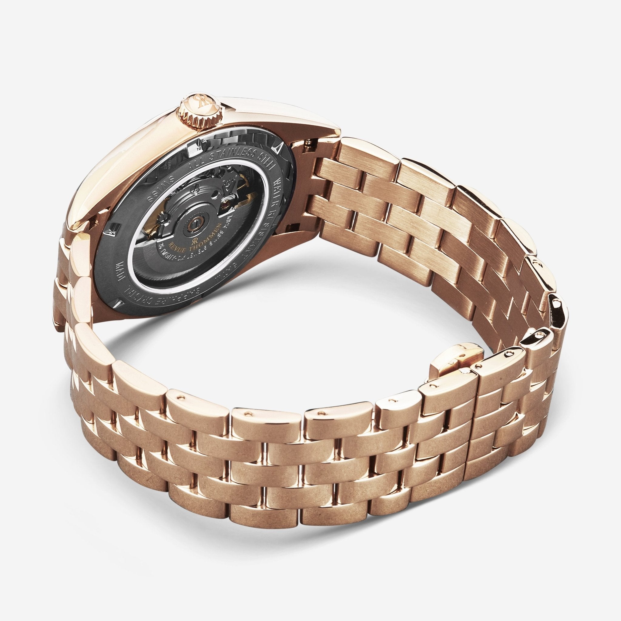 Revue Thommen Heritage Blue Dial Stainless Steel Automatic Men's Watch 21010.2165 - THE SOLIST - Revue Thommen