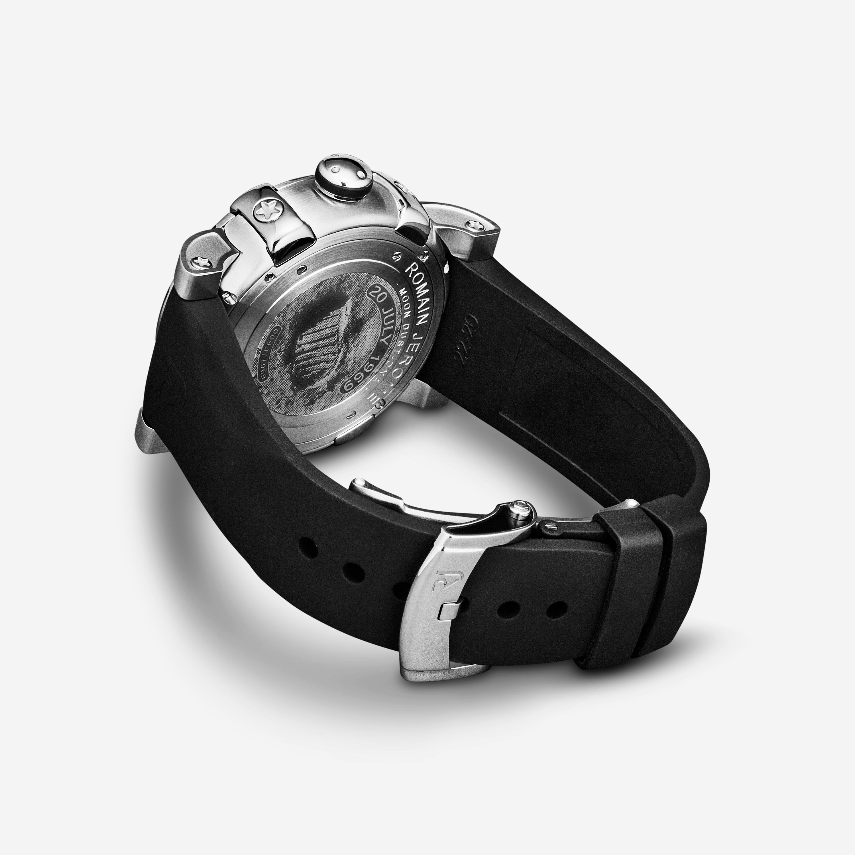 Romain Jerome Moon Dust Black Dial Automatic Men's Watch RJMDAU.101.10