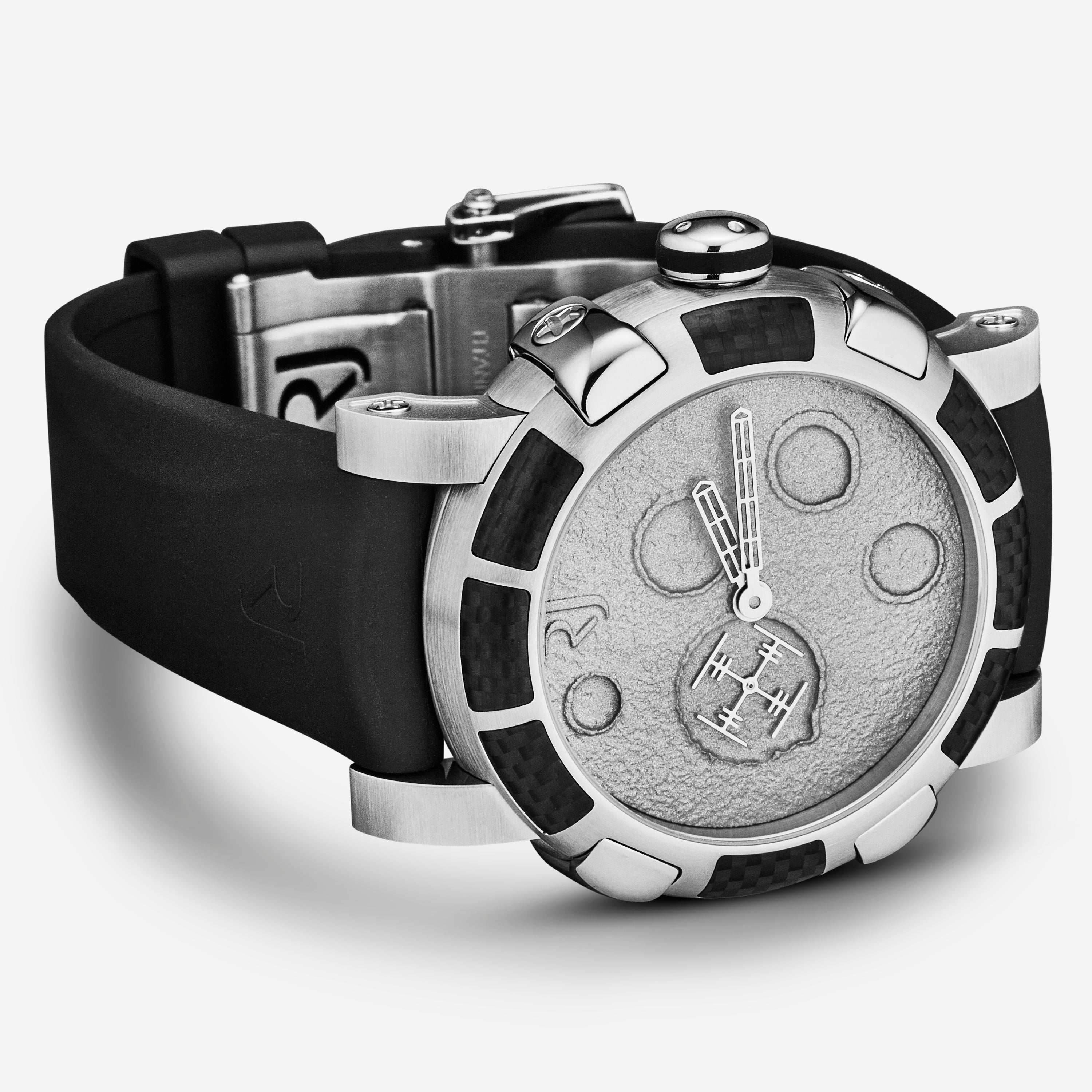Romain Jerome Moon Dust Grey Dial Automatic Men's Watch RJMDAU.401.10