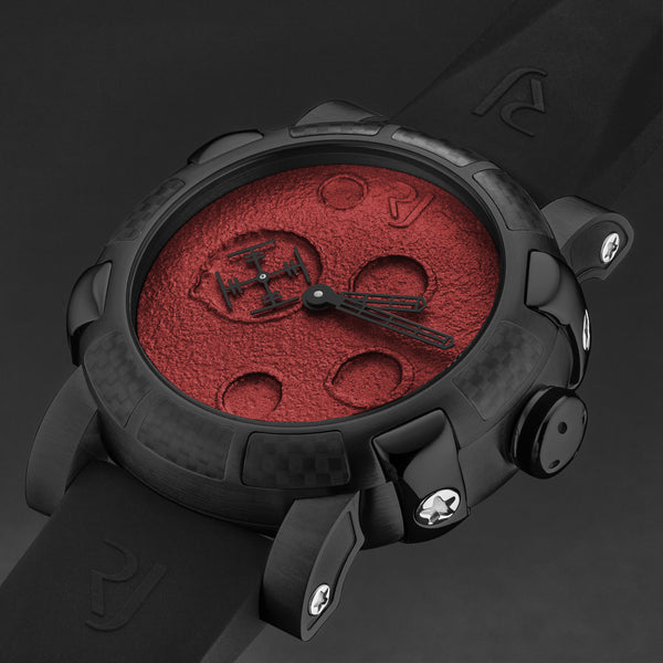 Romain Jerome Moon Dust Red Dial Automatic Men's Watch RJ.MD.AU.701.20 - THE SOLIST