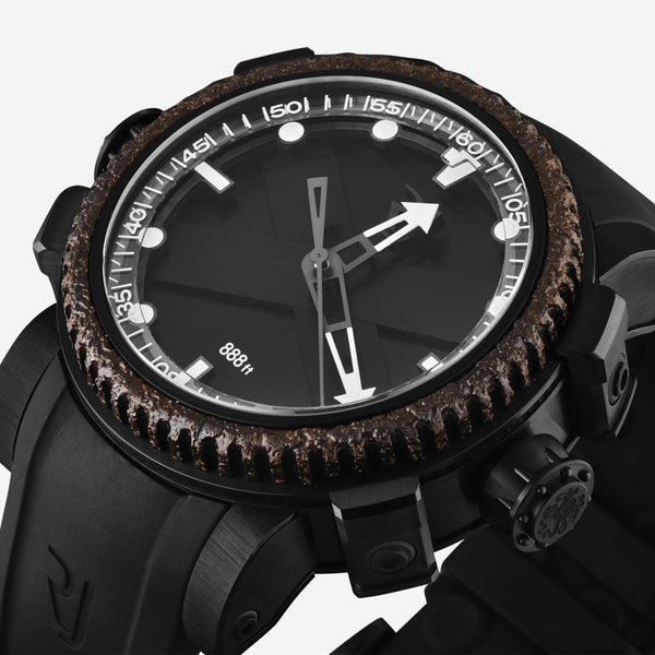 Romain Jerome Octopus Black Dial Automatic Men's Watch RJ.T.AU.DI.001.01