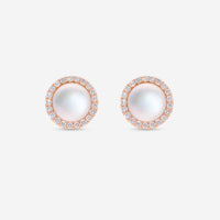 Roberto Coin 18K Rose Gold Diamond & Crystal Earrings 888566AXERJX - THE SOLIST - Roberto Coin