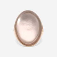 Roberto Coin 18K Rose Gold Satin Smoky Quartz Cocktail Ring 473494AX65J0 - THE SOLIST - Roberto Coin