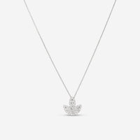 Roberto Coin 18K White Gold and Diamond Pendant Necklace 9991142AWCHX1 - THE SOLIST - Roberto Coin