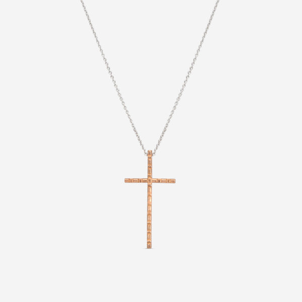 Roberto Coin 18K White Gold Cross Pendant 777099AHCH00 - THE SOLIST - Roberto Coin