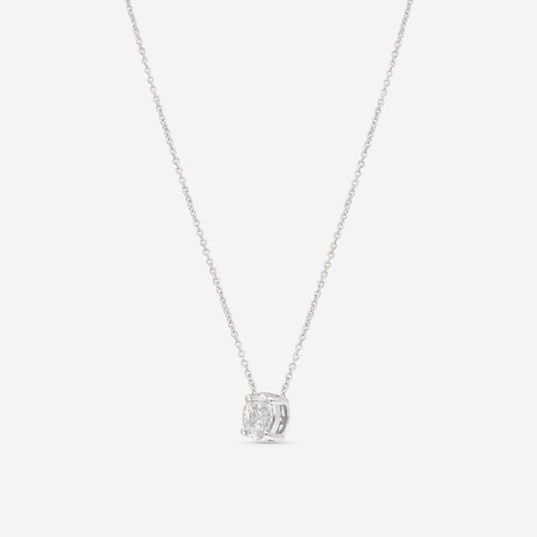 Roberto Coin 18K White Gold Diamond Pendant Necklace 9991177AWCHX0 - THE SOLIST - Roberto Coin