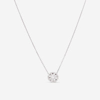 Roberto Coin 18K White Gold Diamond Round Pendant 519071AWCHX0 - THE SOLIST - Roberto Coin